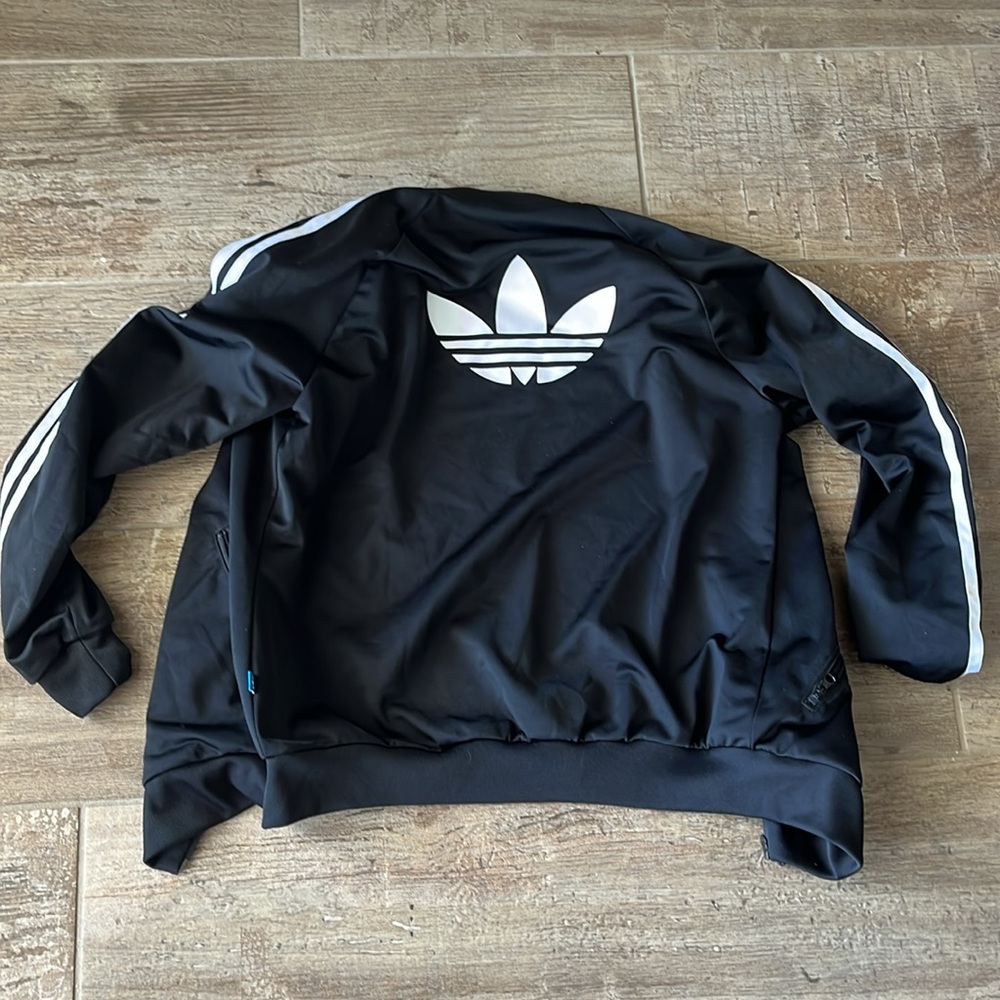 Adidas Black Track Jacket size medium - Picture 5 of 5